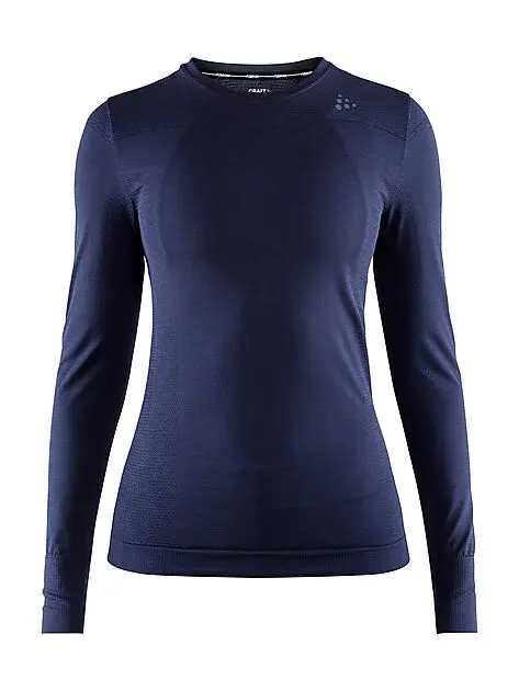 CRAFT Fuseknit Comfort RN LS W Maritime Dame | Sport1.no