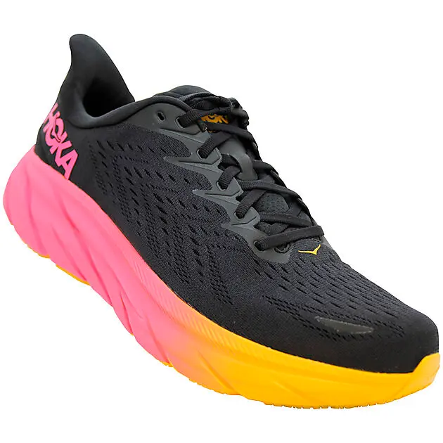 HOKA CLIFTON 8 KLÆBO EDITION DAME BRYLL/BLACK / RADIANT YELLOW Dame | Sport1.no