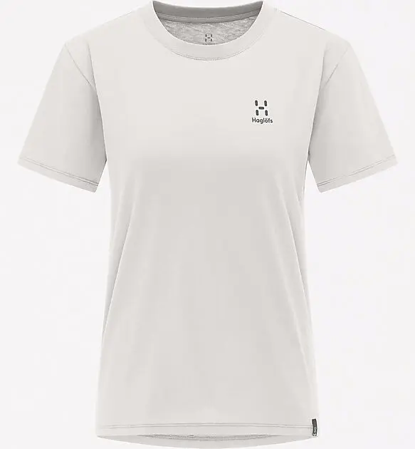 HAGLÖFS Camp Tee Women Soft White Solid Dame | Sport1.no