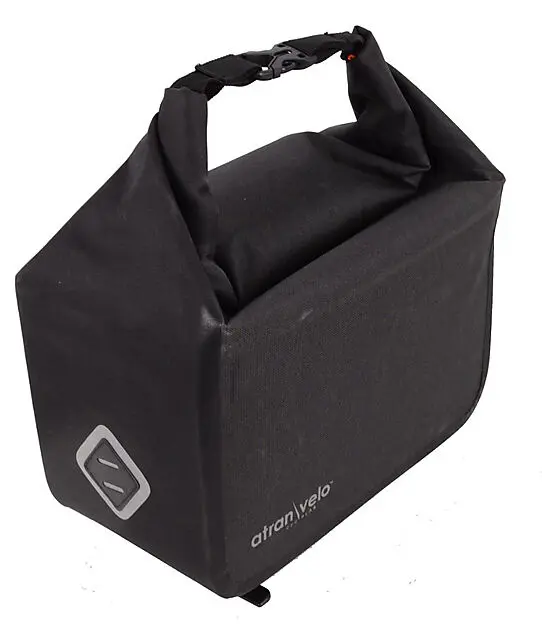 ATRAN VELO TRAVEL Top Bag, grey / black, WP. AVS Grå/Sort Alle