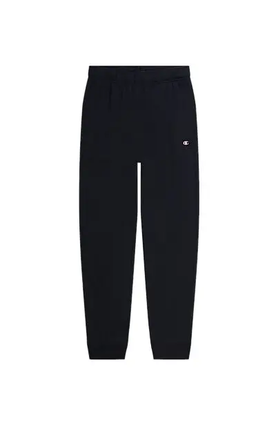 CHAMPION Icons Rib Cuff Pants C logo Black Beauty Herre