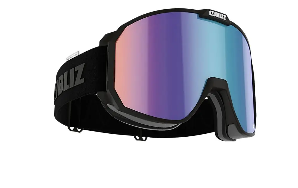 BLIZ Split Nano Optics alpinbriller 13/Matt Black w White logo Unisex