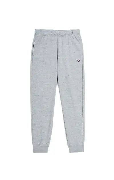 CHAMPION Icons Rib Cuff Pants C logo New Oxford Grey Melange Herre