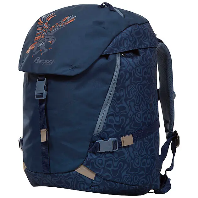 BERGANS OF NORWAY Aksla 24 Lid Dark Riviera Blue Topo Barn | Sport1.no