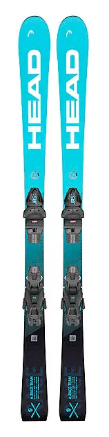 HEAD WC e.Race Team SW JRS + JRS 7.5 GW CA BRAKE 78 [H] Black / Speed Blue Junior
