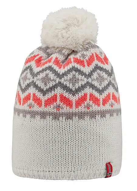 JOTUNHEIM Gjendebu Strikkelue Gardenia/Hot Coral Dame | Sport1.no
