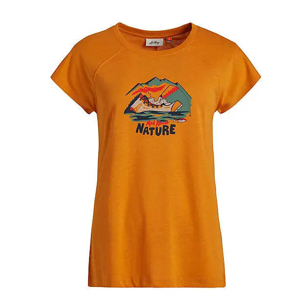 LUNDHAGS Tived Fishing T-Shirt W Gold Dame