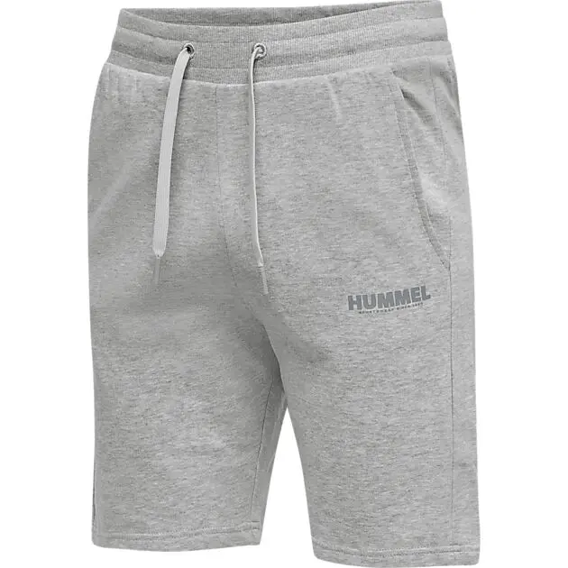 HUMMEL hmlLEGACY SHORTS GREY MELANGE Herre | Sport1.no