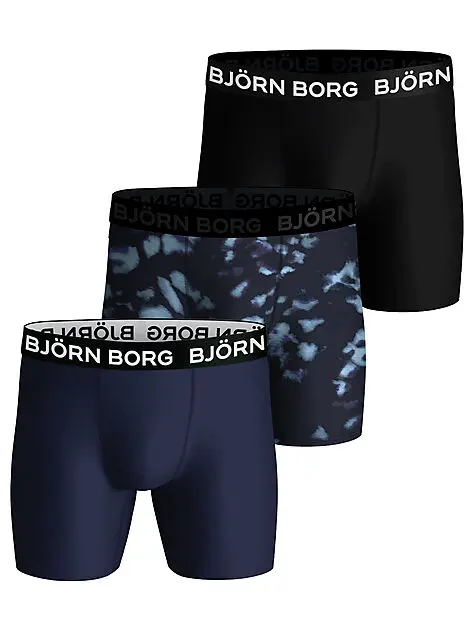 BJØRN BORG 3p PERFORMANCE BOXER Multipack 3 Herre | Sport1.no