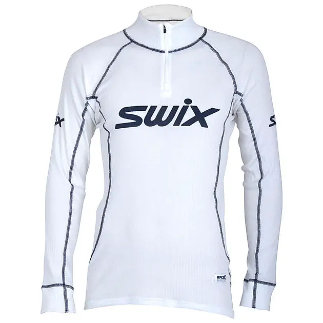 SWIX RaceX bodyw halfzip Mens 00000/Klarhvit Herre | Sport1.no
