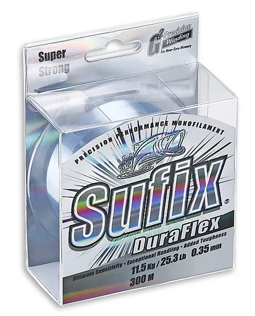 SUFIX DURAFLEX 2440M 0,45MM No color Alle