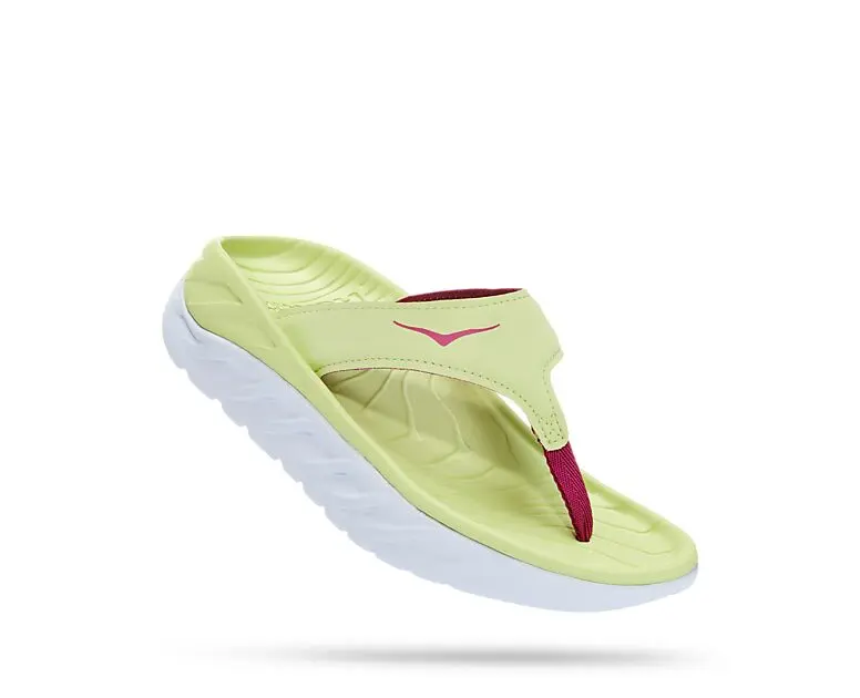 HOKA W ORA RECOVERY FLIP BFFC/BUTTERFLY / FESTIVAL FUCHSIA Dame | Sport1.no