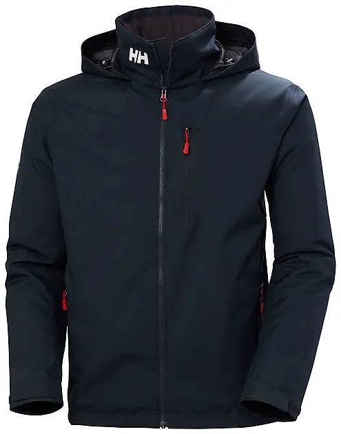 HELLY HANSEN CREW HOODED MIDLAYER JACKET 2 597 NAVY Herre