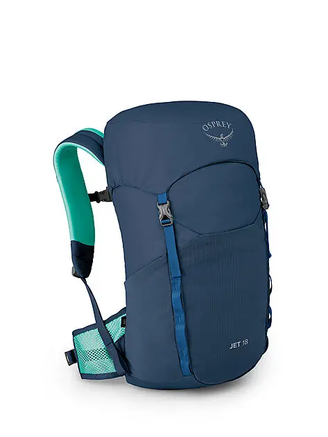 OSPREY Jet 18 dagstursekk barn/junior 298/Wave Blue Barn