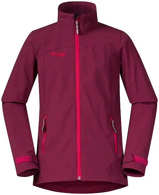 BERGANS OF NORWAY Kleivi Youth Girl Jkt 12154/Jam/Dk Sorbet Barn