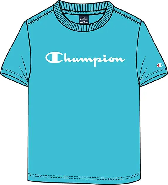 CHAMPION Crewneck T-Shirt Boys Bachelor Button Junior | Sport1.no
