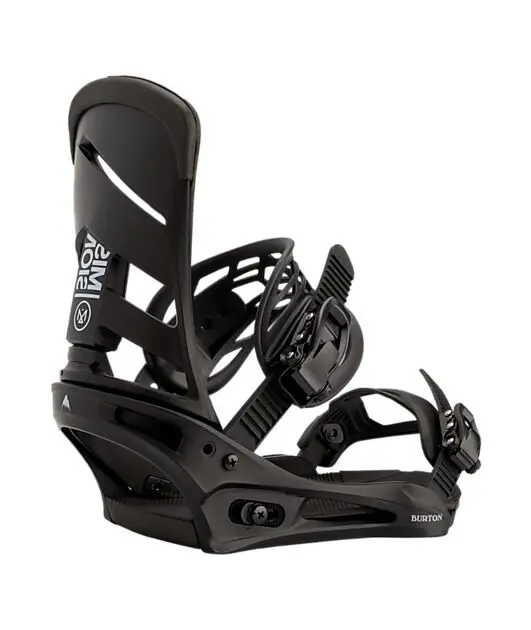 BURTON Mission Re:Flex Snowboard Bindings Sort Herre