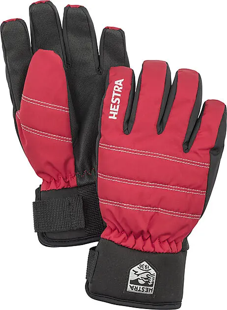 HESTRA CZone Primaloft Jr. - 5 finger 560/Röd Junior | Sport1.no