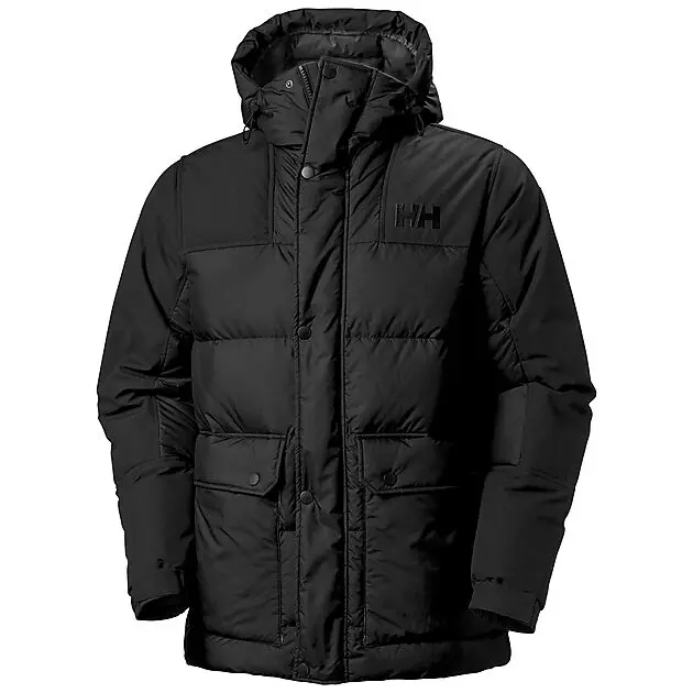 HELLY HANSEN ESCAPE DUNJAKKE HERRE 990 BLACK Herre