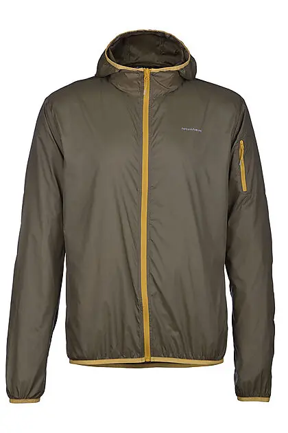 JOTUNHEIM Vindjakke packable Stone Gray/Golden Spice Herre | Sport1.no