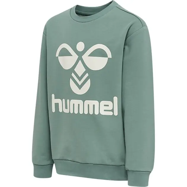 HUMMEL hmlDOS SWEATSHIRT MINERAL BLUE Barn | Sport1.no