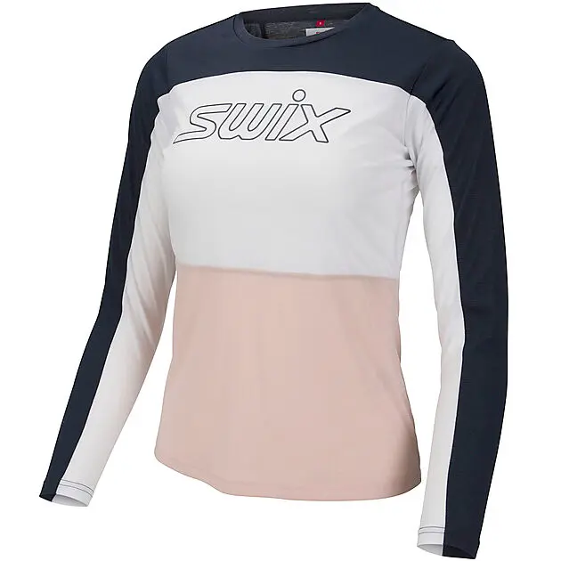 SWIX Motion LS t-shirt W Dark navy Dame | Sport1.no