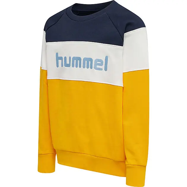 HUMMEL hmlCLAES SWEATSHIRT SAFFRON Barn | Sport1.no