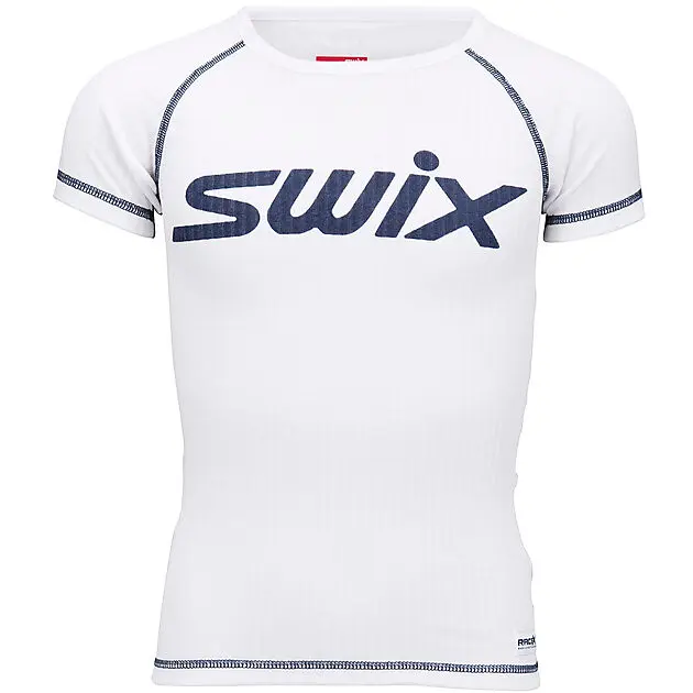 SWIX RaceX bodyw SS Jr Bright white Junior | Sport1.no