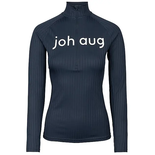 JOHAUG Rib Tech Half Zip Matte Navy Dame | Sport1.no