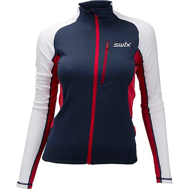 SWIX Dynamic midlayer jkt Ws 90900/Norwegian Mix Dame | Sport1.no
