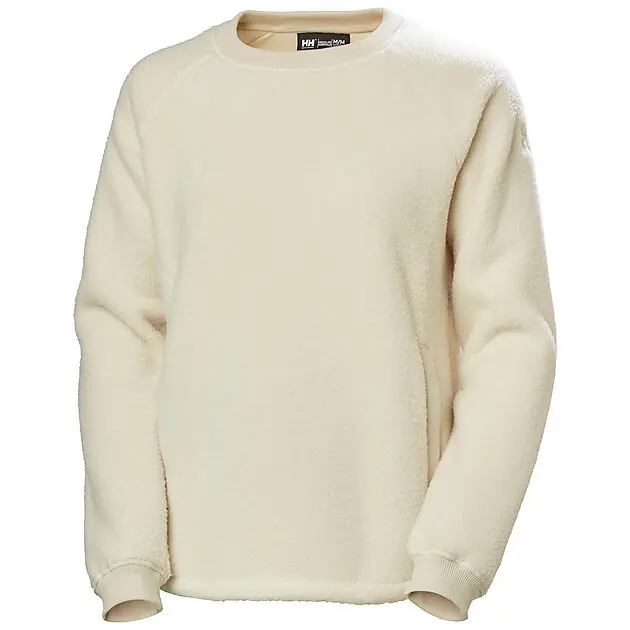 HELLY HANSEN W ESCAPE TEDDY SWEATER 034 CREAM Dame | Sport1.no