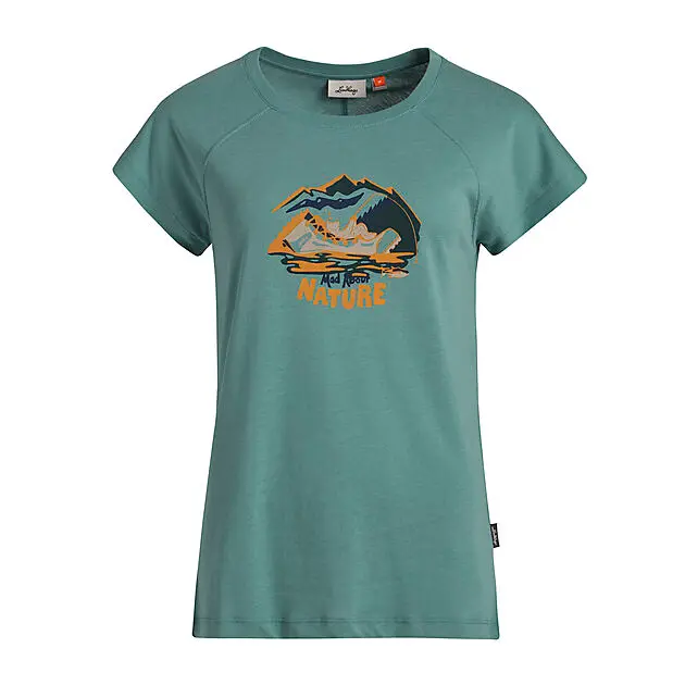LUNDHAGS Tived Fishing T-Shirt W Jade Dame