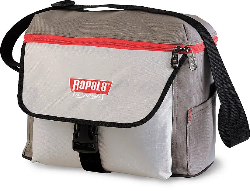 RAPALA SPORTSMANS 12 FISKEVESKE GRÅ/SVART Alle