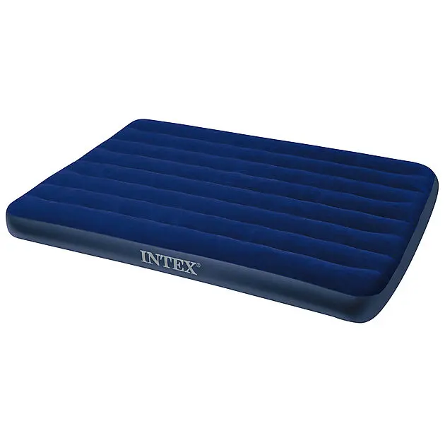 INTEX LUFTMADRASS VELUR FULL 191x137 CM BLÅ Alle | Sport1.no