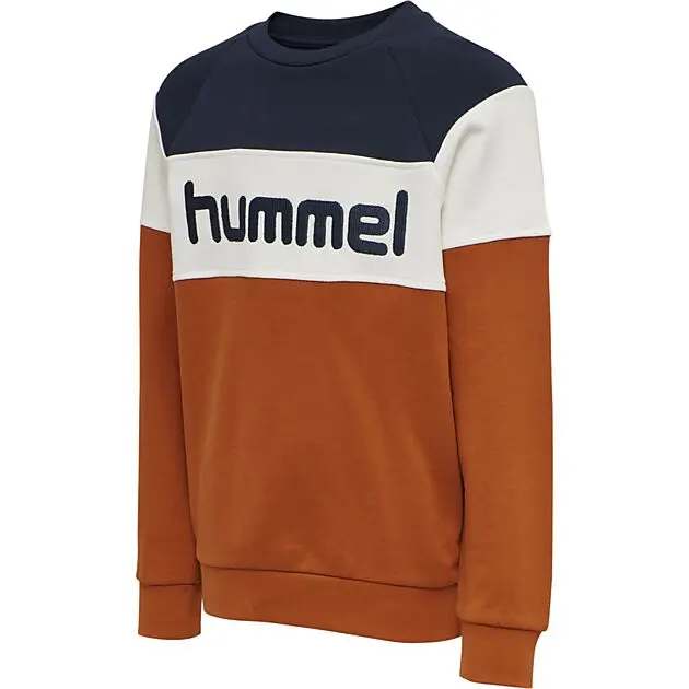 HUMMEL CLAES SWEATSHIRT BOMBAY BROWN Barn | Sport1.no
