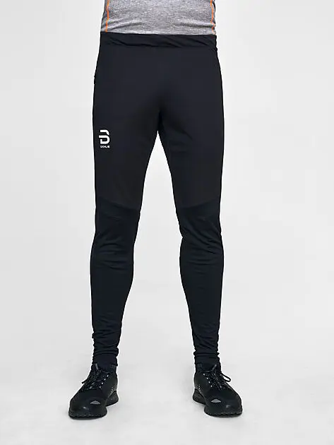 DÆHLIE Flow langrennsbukse herre Black/Snow White Herre