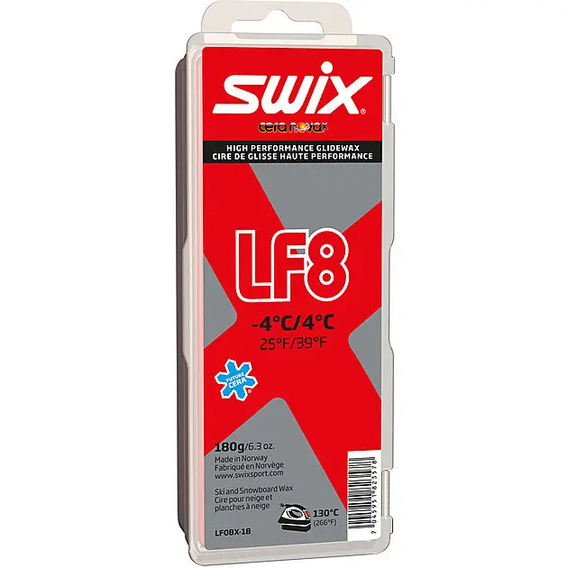 SWIX LF8X Red, -4°C/4°C, 180g Alle | Sport1.no