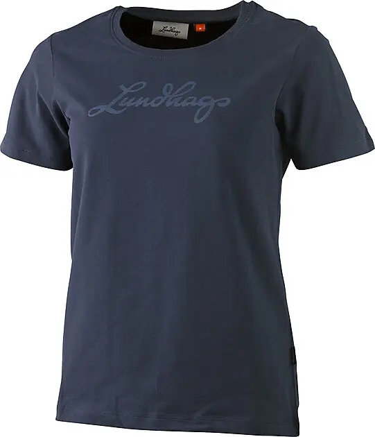 LUNDHAGS Lundhags Ws Tee Deep Blue Dame | Sport1.no