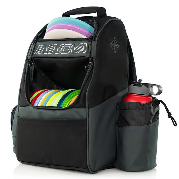 INNOVA Adventure Backpack frisbeegolf ryggsekk Black Alle