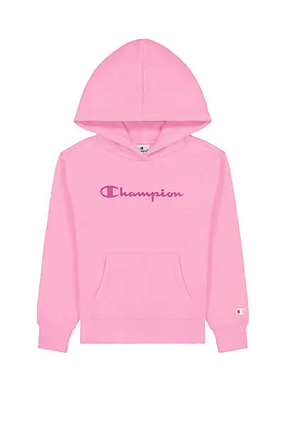 CHAMPION Hooded Sweatshirt PS009/Fuchsia Pink Barn | Sport1.no