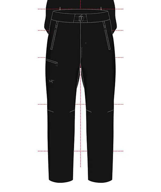 ARCTERYX Gamma LT Pant Men's BLK/Black Herre