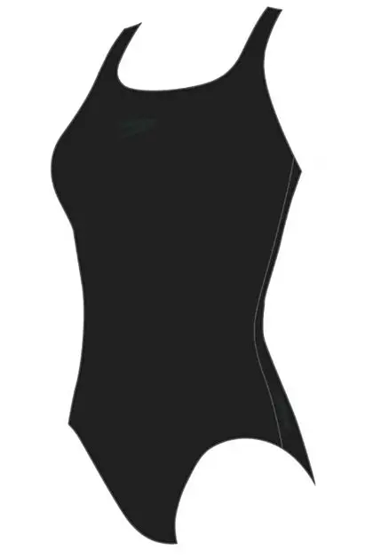 SPEEDO Essential Endurance+ Medalist Speedo Black Barn