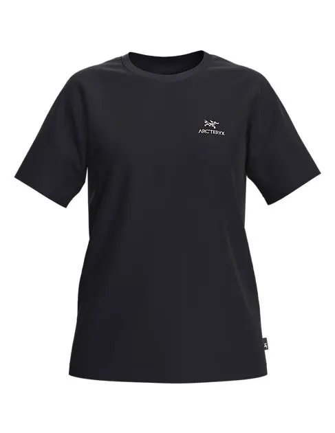 ARCTERYX Arc'Logo Emblem SS T-shirt Women's 30125/Black/Atmos Dame | Sport1.no