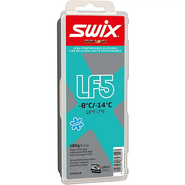 SWIX LF5X ,Turquoise, -8°C/-14°C, 180g Alle