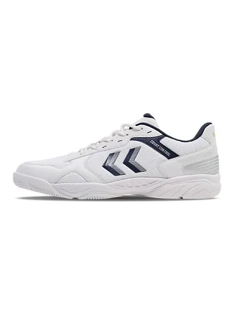 HUMMEL COURT CONTROL II WHITE/BLACK IRIS Unisex | Sport1.no