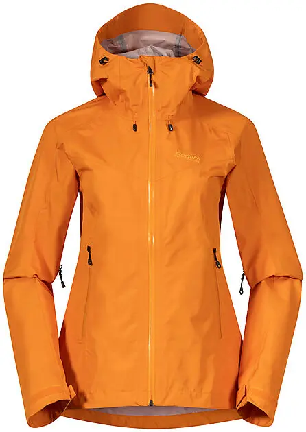 BERGANS OF NORWAY Skar Light 3L Shell Jacket Women Cloudberry Yellow Dame