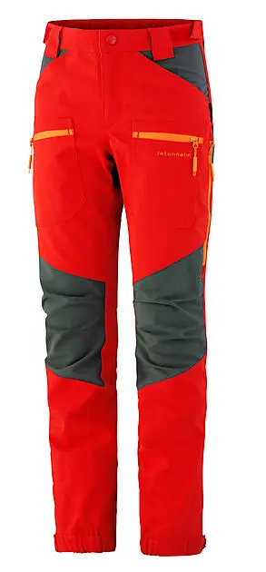 JOTUNHEIM Fossberg turbukse jr Aurora Red/Magnet Junior | Sport1.no
