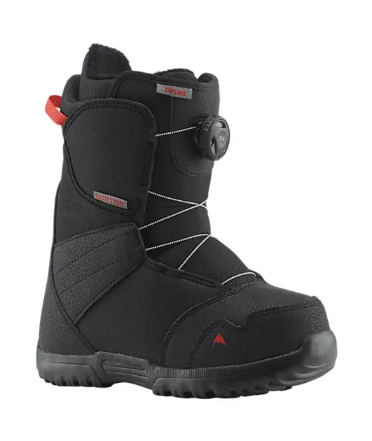 BURTON Zipline BOA snowboardstøvel barn/junior sort Barn