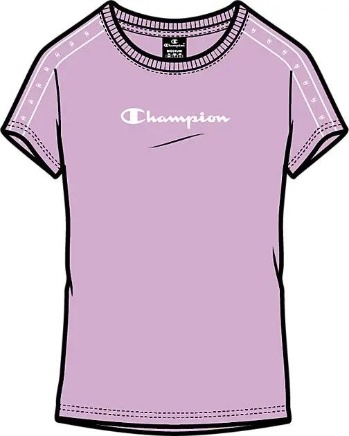 CHAMPION Crewneck T-Shirt Girls Orchid Bouquet Junior | Sport1.no