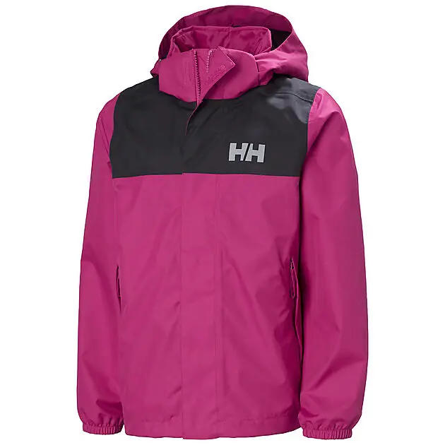 HELLY HANSEN JR VANCOUVER RAIN JACKET 663 MAGENTA 2.0 Junior | Sport1.no